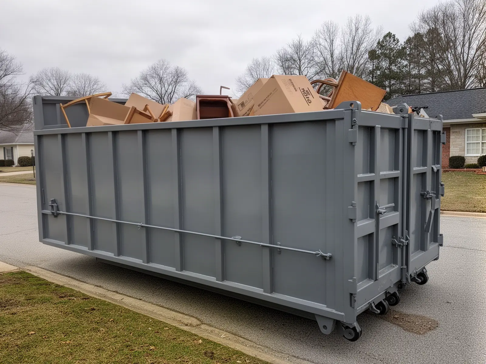 Roll-off dumpster from Ashwick Bend Dumpster Services in Birmingham, AL